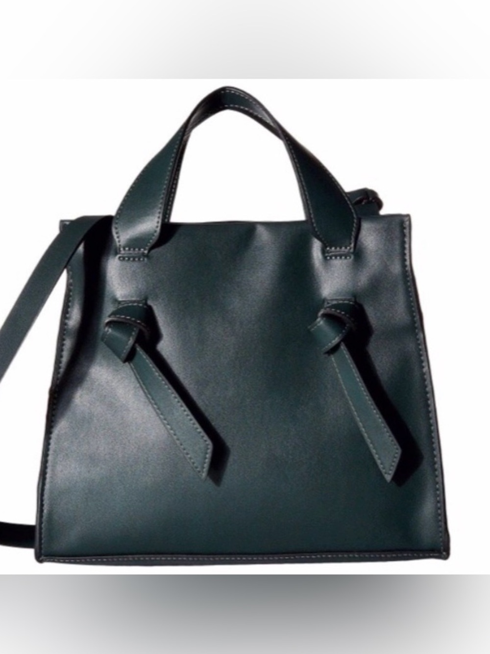 French Connection Aria Black Leather Bag